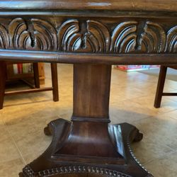 Antique Dining Table & Chairs