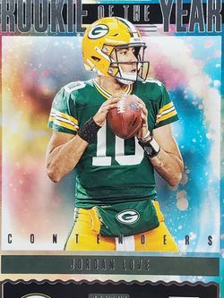 Jordan love Rookie Of the Year Card