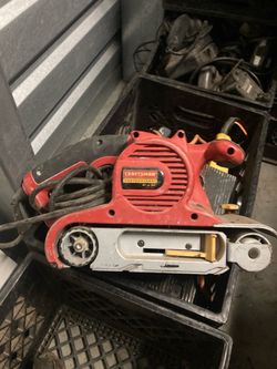 Craftsman Professional 4" x 24" Handheld Corded Belt Sander