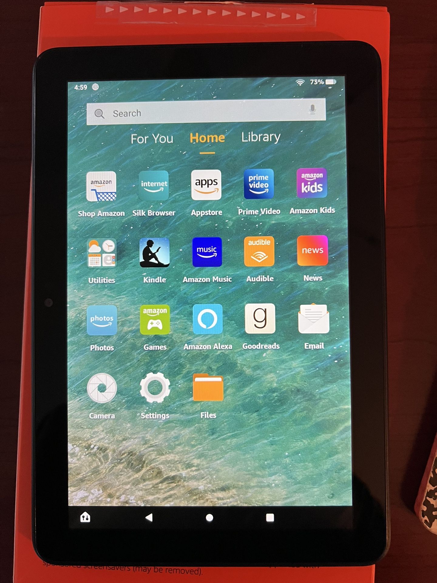 Amazon Fire 8 HD Tablet With Alexa