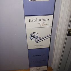 Towel Bar 24" Chrome Finish