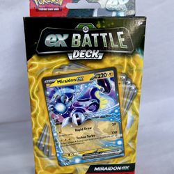 Pokémon TGC - Miraidon ex Battle Deck (Ready To Play 60 Card Deck)