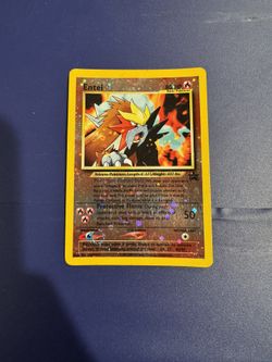 Entei Pokemon Card