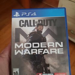 Call Of Duty Modern Warfare PS4