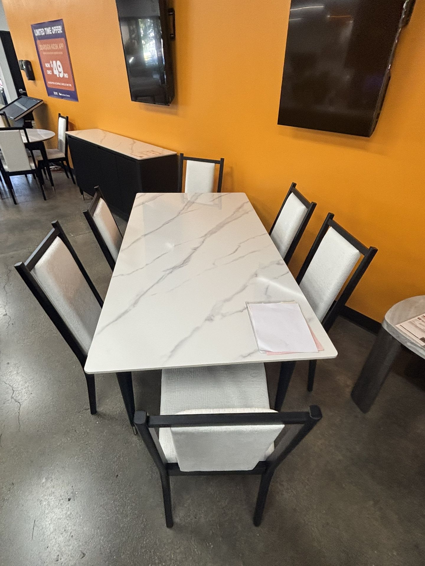 Sintered Stone Dining Table Set