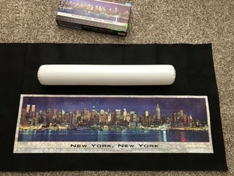 Jigsaw puzzle storage