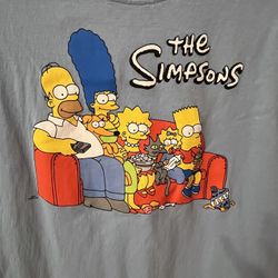 Men’s graphic The Simpsons T-shirt, size medium