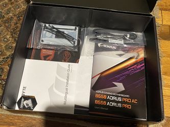 B550 Aorus pro ac motherboard