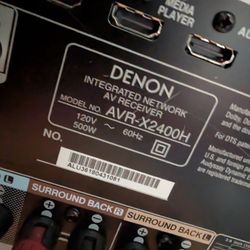 Denon Receiver