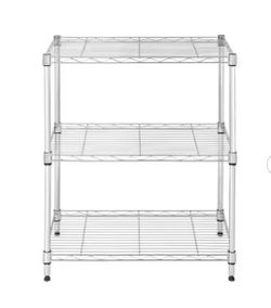 3 tier metal rack