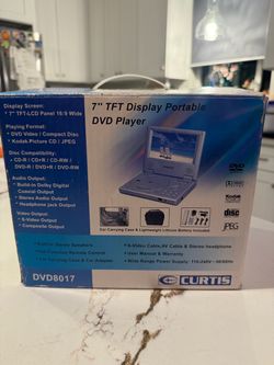 Curtis DVD8017 7” Portable DVD/CD Player