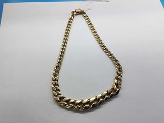 Cuban Link Chain - Yellow Gold 14k (.585) 28.5 grams 16 inch