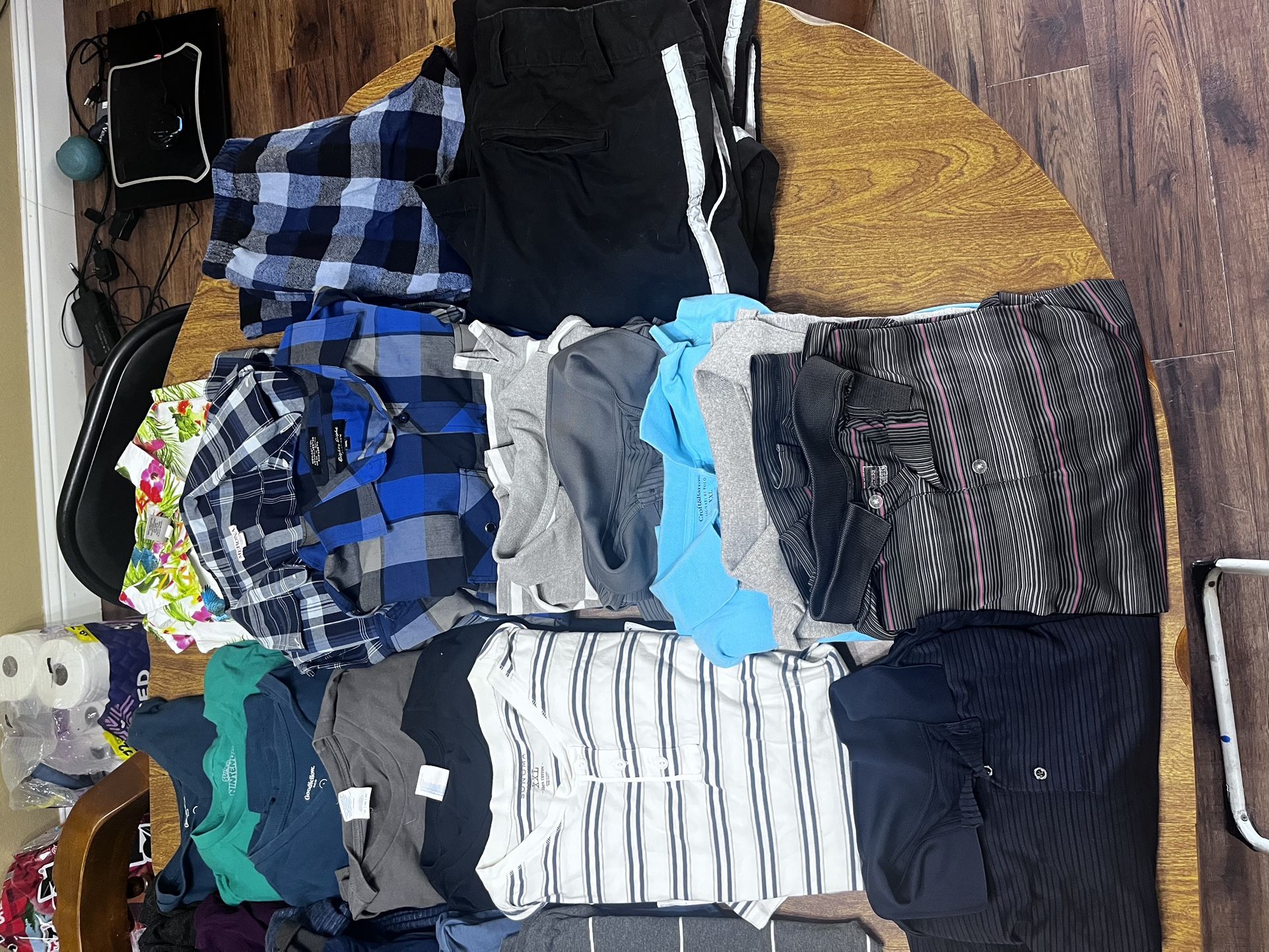 Men Clothes Size XL