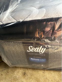 Queen Sealy Posturepedic Premium Firm PillowTop Mattress