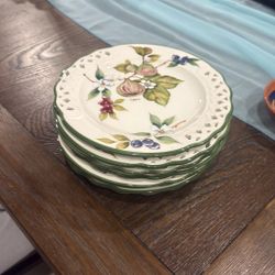 Vintage Tiffany Decorative Plates 