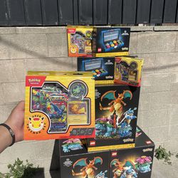 Pokemon Lego & Cards