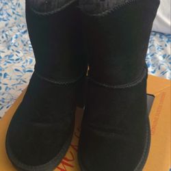 Black Suede Boots