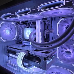 All-White 4K Gaming PC!