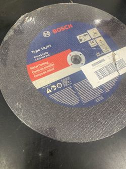 14” Bosch metal cutting blades. 5 per pack.