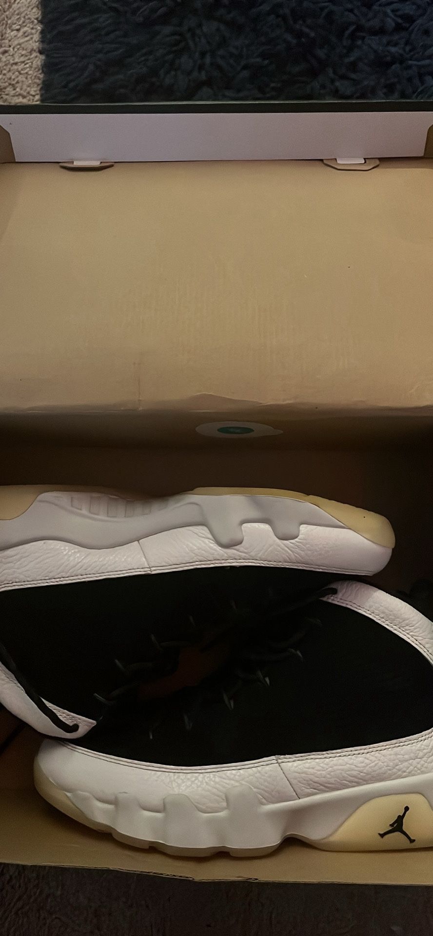 Air Jordan Retro 9 Black Summit-White Size 8