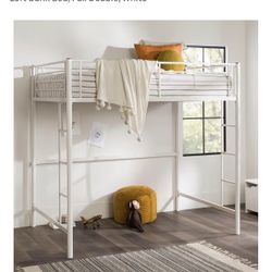 Full Size Loft Bed Including Mattress 