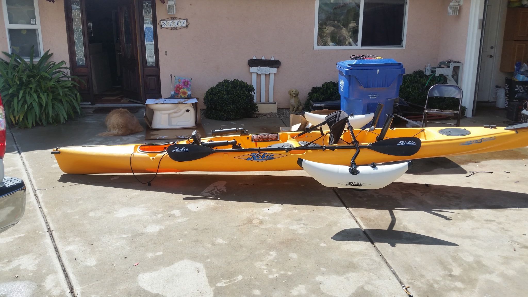 Kayak With sail