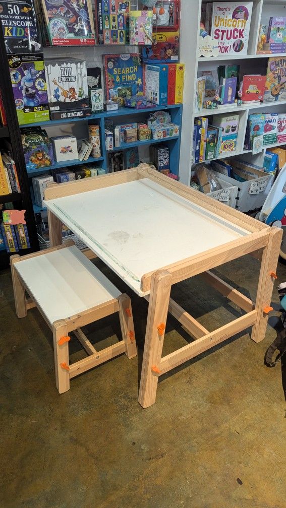 Ikea Flisat Children's Kids Adjustable Desk Art Table