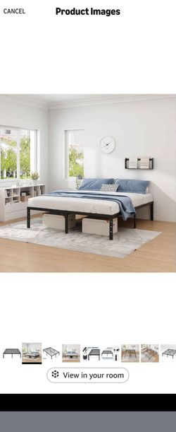 King Size Metal Bed Frame