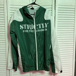Strictly for the Chasers Green Windbreaker