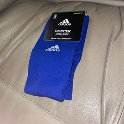 Adidas Royal Blue Soccer Socks Youth Size One Pair See Chart NWT Comfort Stretch