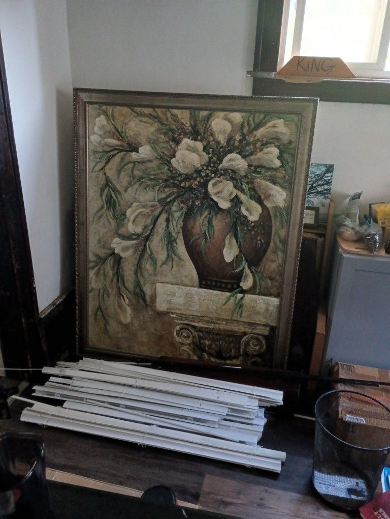 Beautiful Canvas Art Of Flowers 