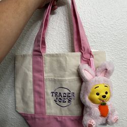 Trader Joe's Mini Tote Bag 🩷