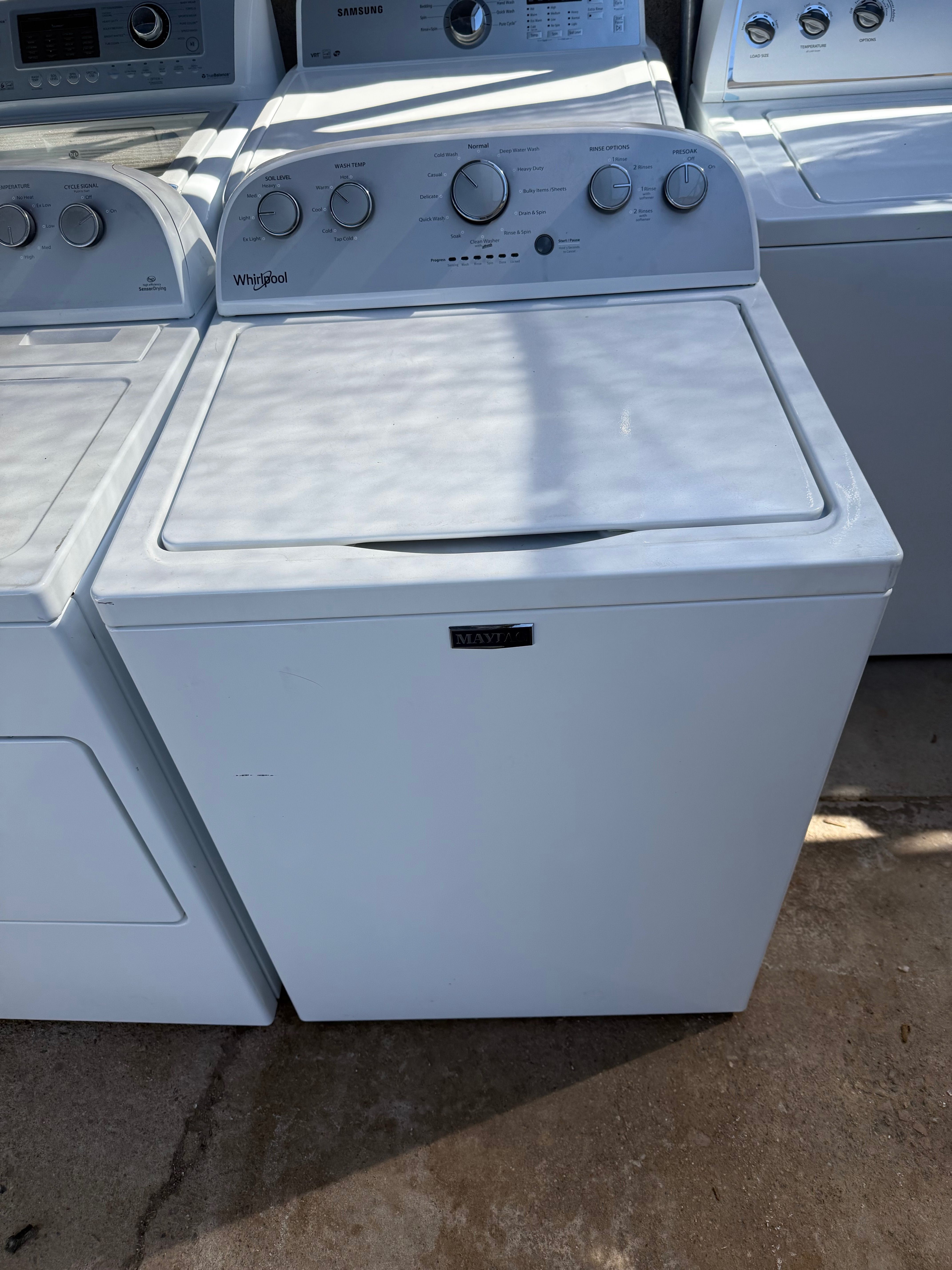 Whirlpool Impeller washer machine 4.5 CUFT Extralarge capacity / lavadora King size 