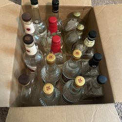 Empty Glass Bottles 