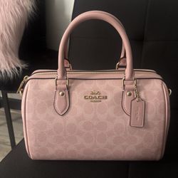Powder Pink Coach Purse