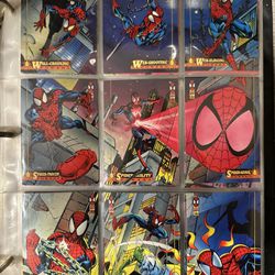 1994 Fleer Amazing Spider-Man Complete Trading Card Base Set
