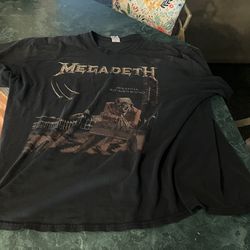 Megadeth Peace Sells Shirt Xxl