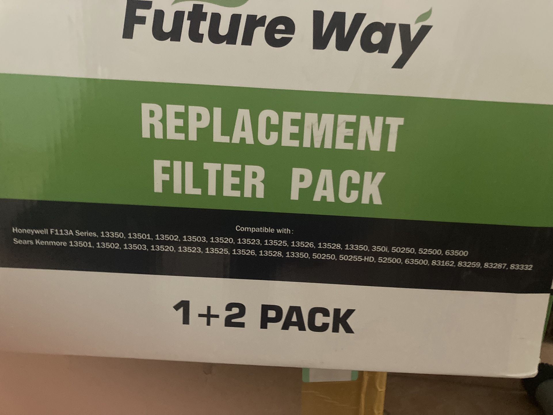Future way activated carbony pre filter pet pure treatment filter true hepa filter