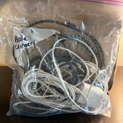 iPhone Lightening Chargers (8) for iPhone 5-14, iPads through 9th Gen, & iPods through 3rd Gen