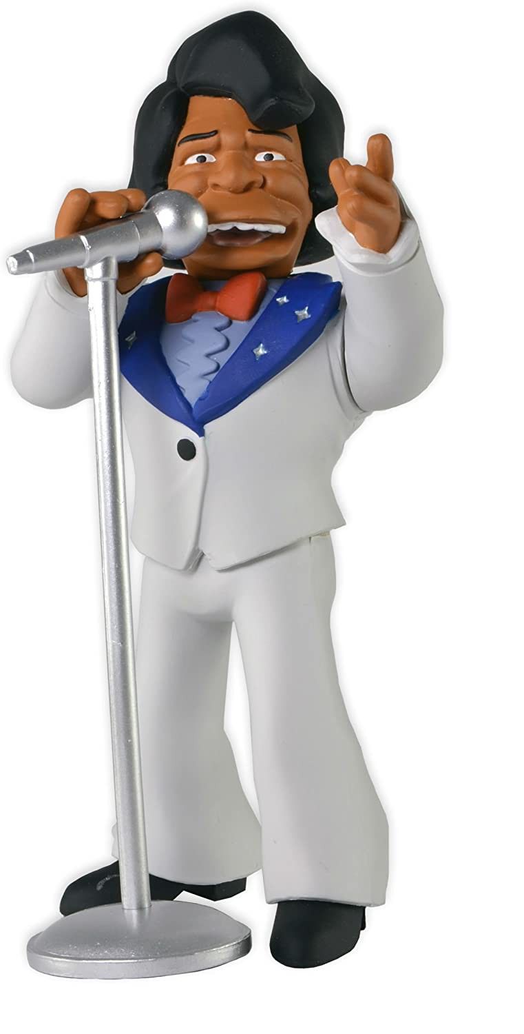 NECA The Simpsons Guest Stars James Brown A.F.

