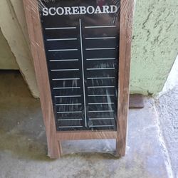 Chalkboard Scoreboard 