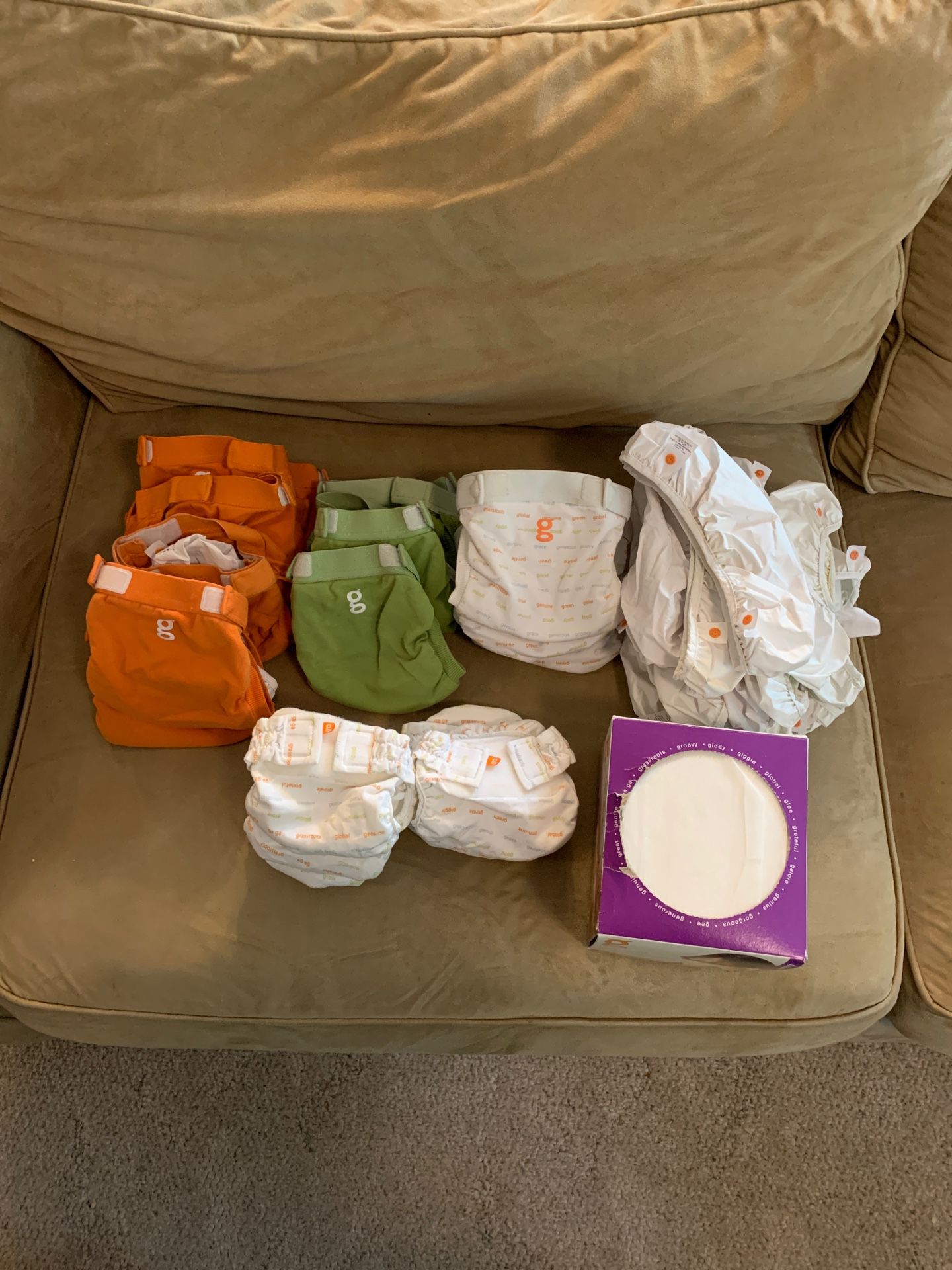 Newborn/Small G Baby diapers