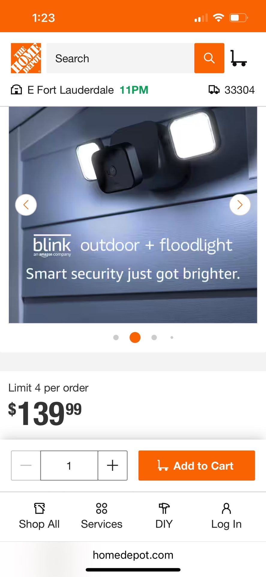 Blink Outdoor + Floodlight