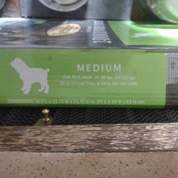 Medium Dog Crate Kennel