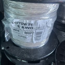 THHN #8 500ft Wire Black Red White Green 