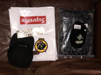 Bape Sweater & Supreme Hat