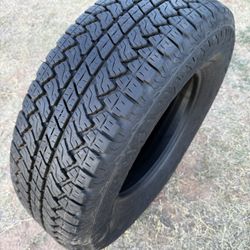 265/70R17 Bridgestone Dueler A/T Single Tire