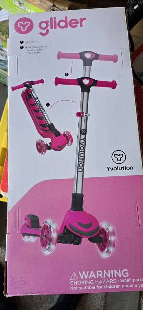 Glider Kids Scooter New In Box
