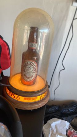 George Killian's Irish Red Beer Bottle Display Lamp