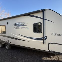 2016 Freeing Express 24 Foot Trailer With Slide Rear Kitchen, Livable Trailer Delivered